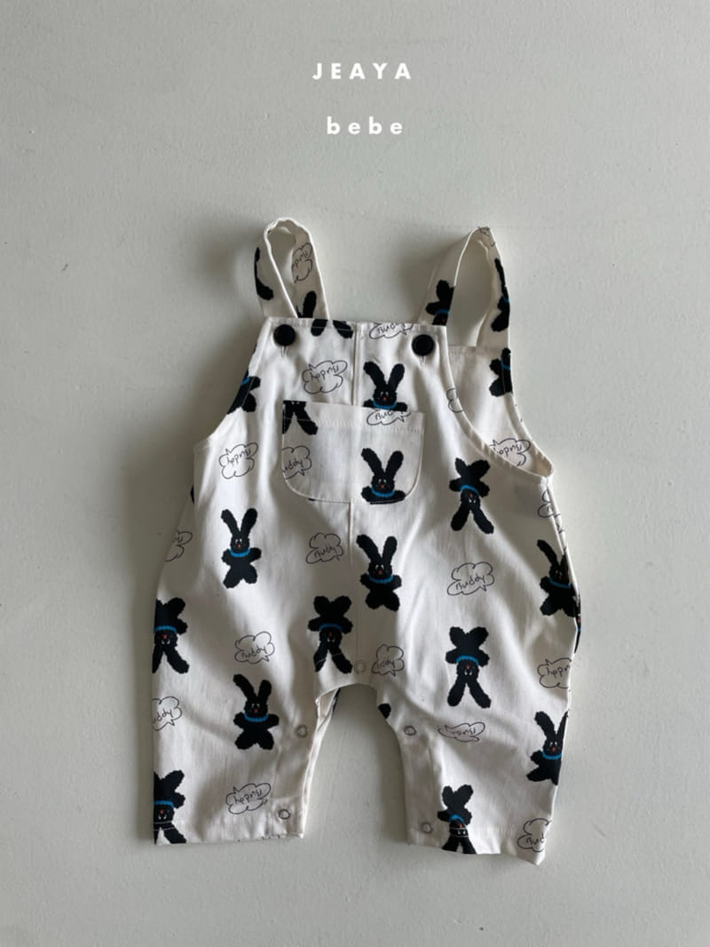 Jeaya & Mymi - Korean Baby Fashion - #onlinebabyshop - Denim Overalls - 5