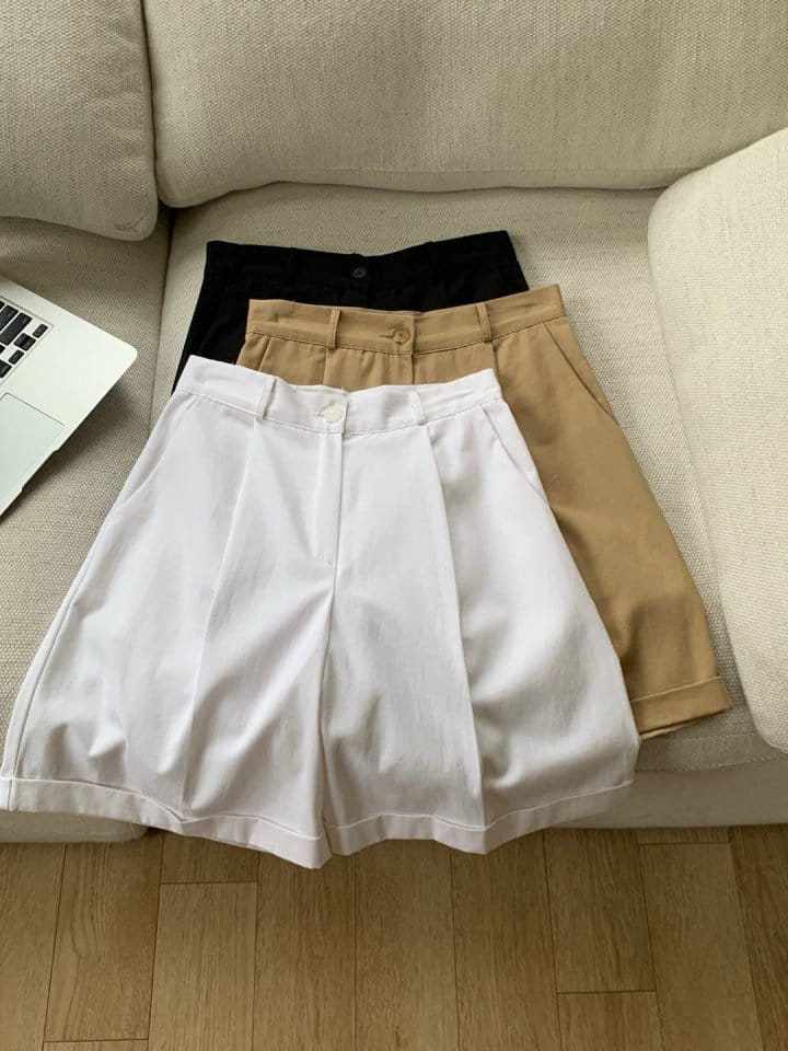 Jeiin - Korean Women Fashion - #momslook - Roll Up Pants - 4