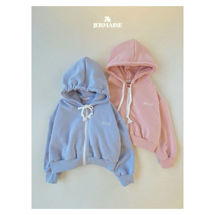 Jermaine - Korean Children Fashion - #stylishchildhood - Jm Hoody Crop Zip Up