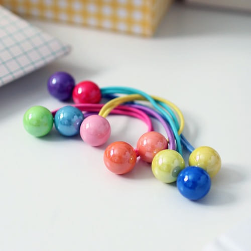Jireh Bow - Korean Baby Fashion - #babyboutiqueclothing - Candy Candy Bead 5ea 1set