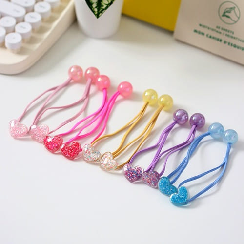 Jireh Bow - Korean Baby Fashion - #babyfashion - Pearl Heart Bead