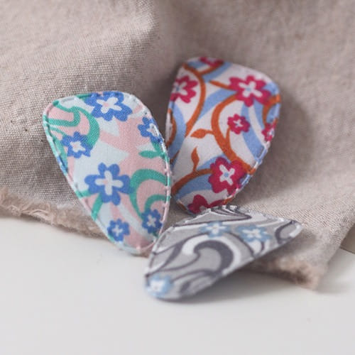 Jireh Bow - Korean Baby Fashion - #babygirlfashion - Wave Flower Ticking Pin Set
