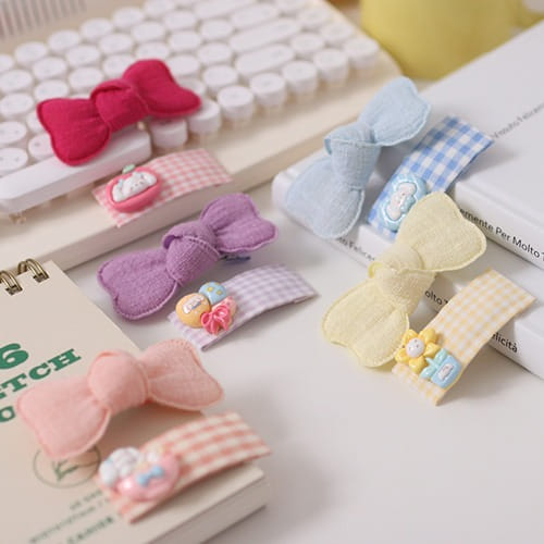 Jireh Bow - Korean Baby Fashion - #babywear - League Pin Set