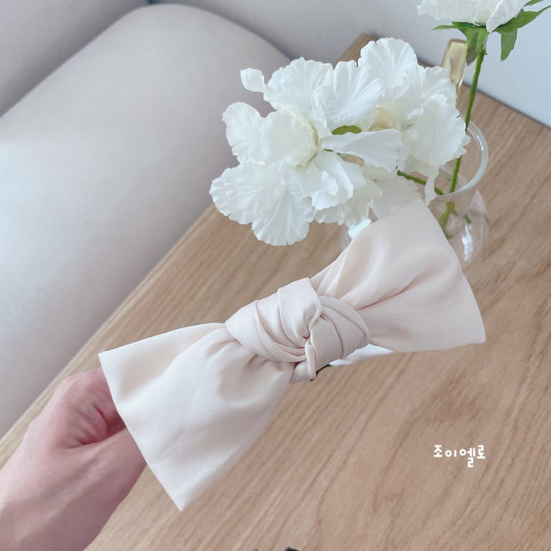 Joyello - Korean Children Fashion - #kidzfashiontrend - Satin Ribbon Hair Band - 3