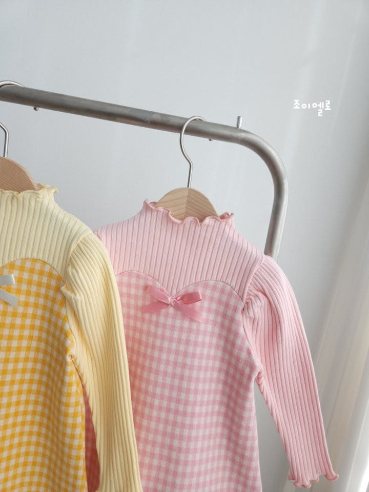 Joyello - Korean Children Fashion - #magicofchildhood - Check Color One-Piece - 3