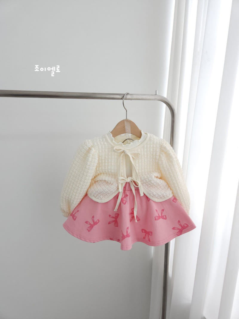 Joyello - Korean Children Fashion - #todddlerfashion - Embo Cardigan - 6