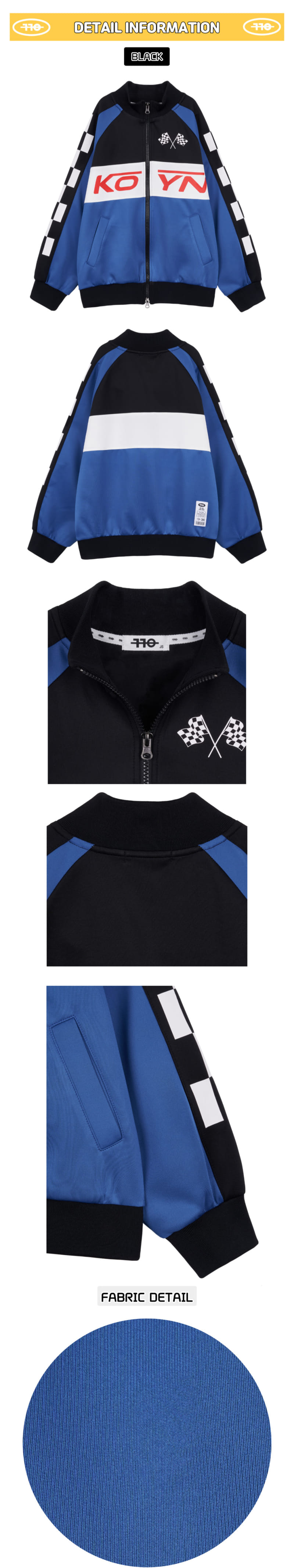 Kokoyarn - Korean Children Fashion - #childofig - Coeding La Leader Zip Up - 9