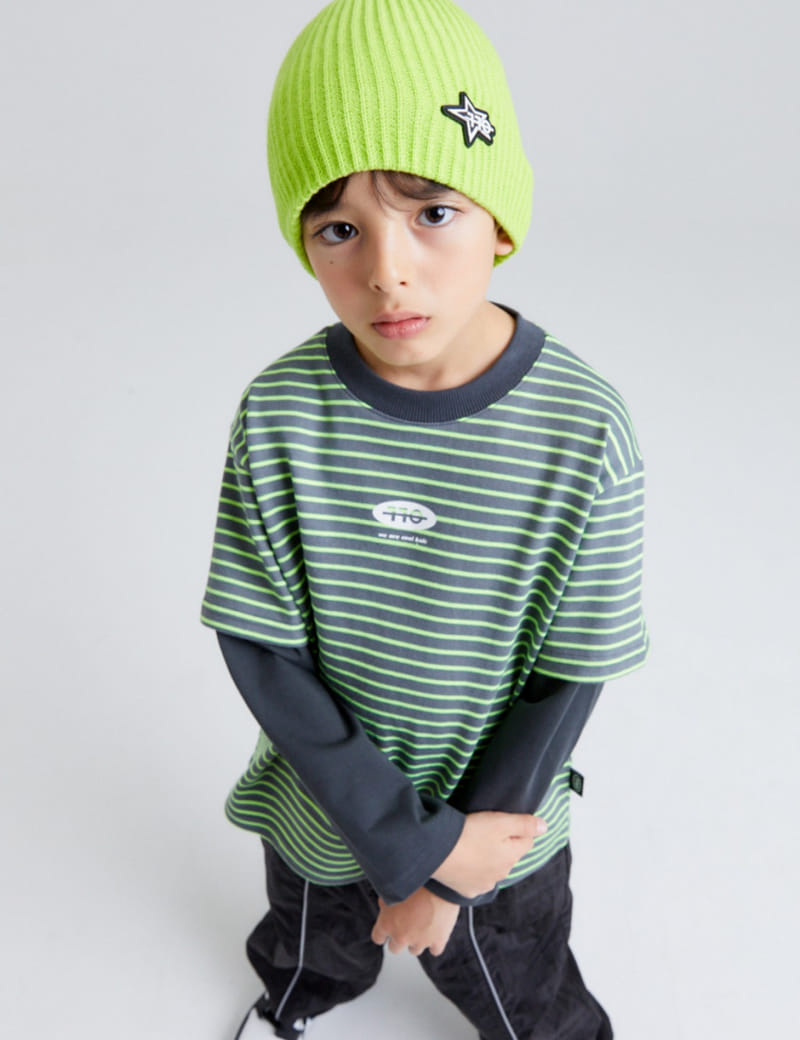 Kokoyarn - Korean Children Fashion - #kidsstore - Mark ST Layered Tee - 5