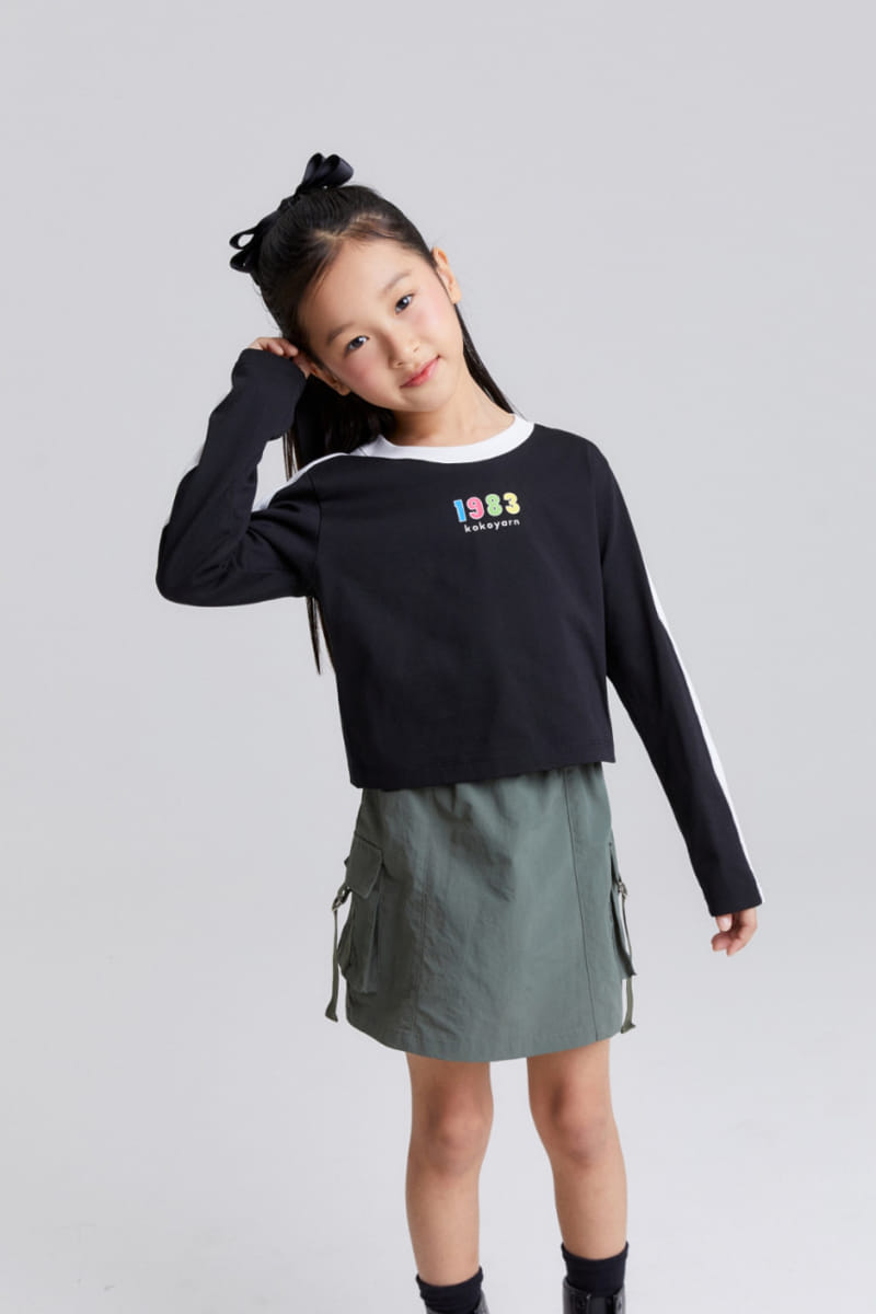 Kokoyarn - Korean Children Fashion - #Kfashion4kids - 1983 Crop Tee - 4