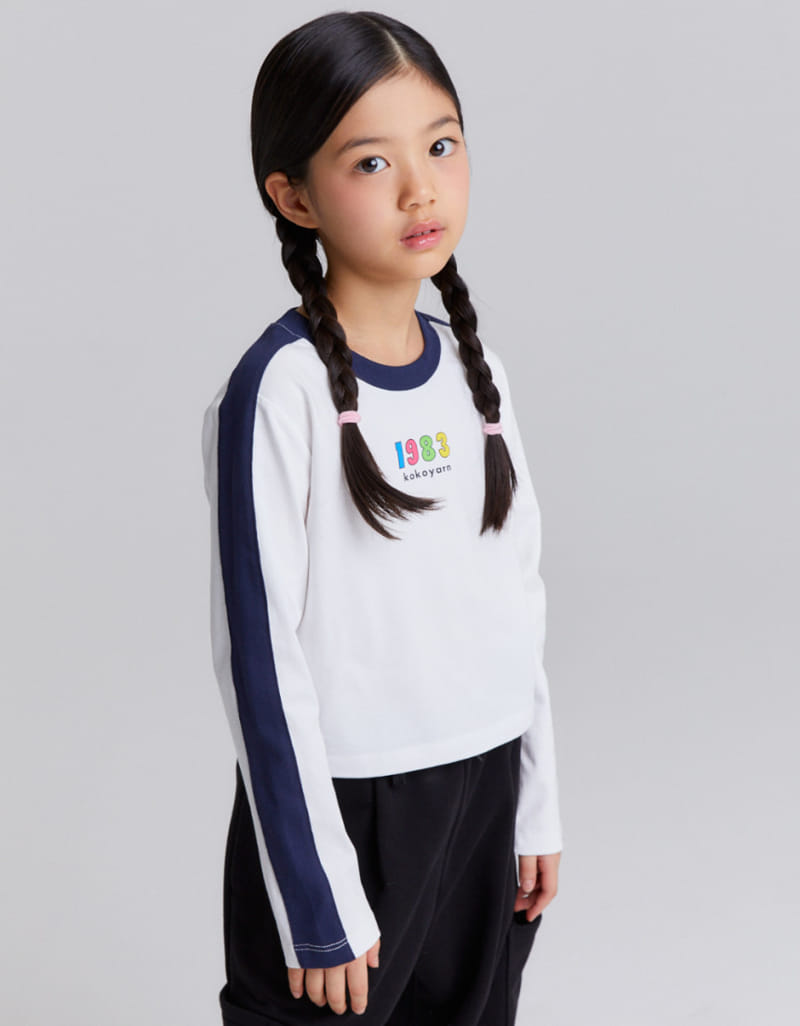 Kokoyarn - Korean Children Fashion - #stylishchildhood - 1983 Crop Tee - 10