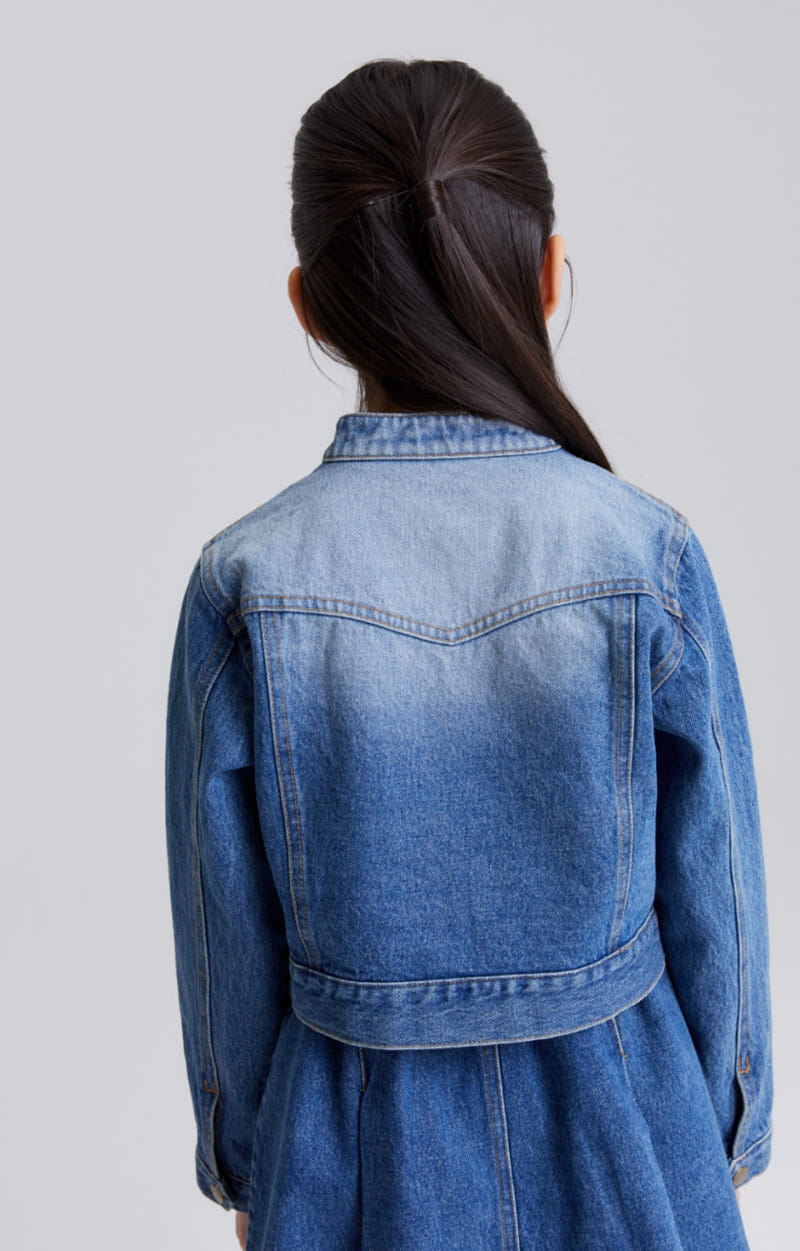 Kokoyarn - Korean Children Fashion - #stylishchildhood - Olson Dneim Jacket - 8