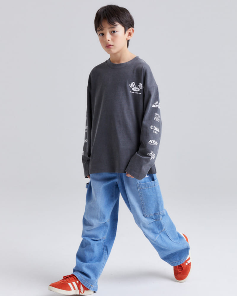 Kokoyarn - Korean Children Fashion - #todddlerfashion - Loopy Pigment Single Tee - 5