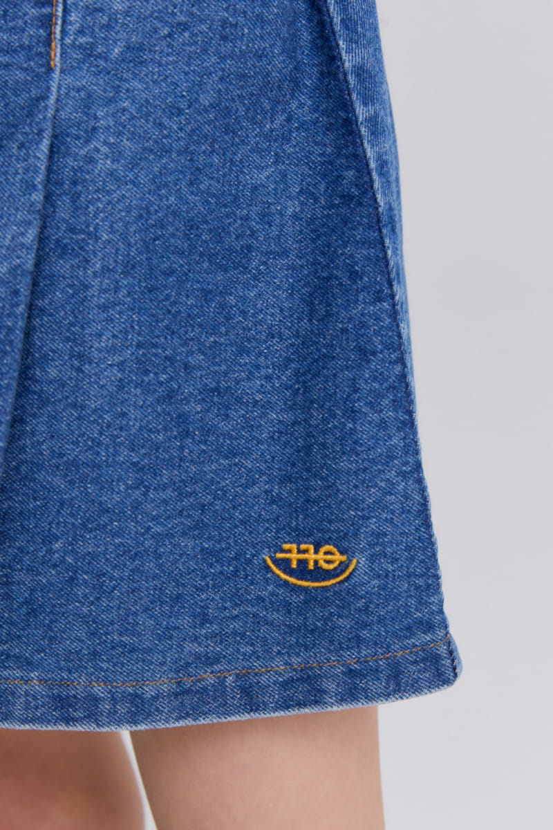 Kokoyarn - Korean Children Fashion - #todddlerfashion - Olson Denim Skirt - 7