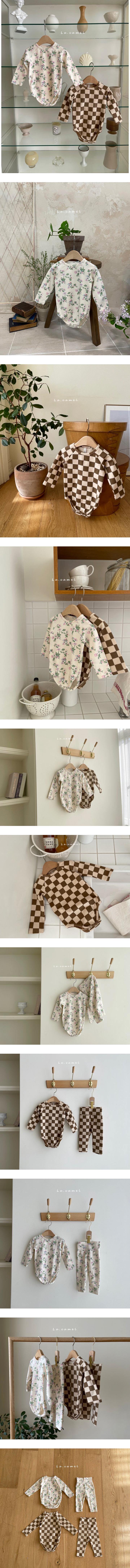 La Camel - Korean Baby Fashion - #babygirlfashion - Sugar Bldy Suit - 2