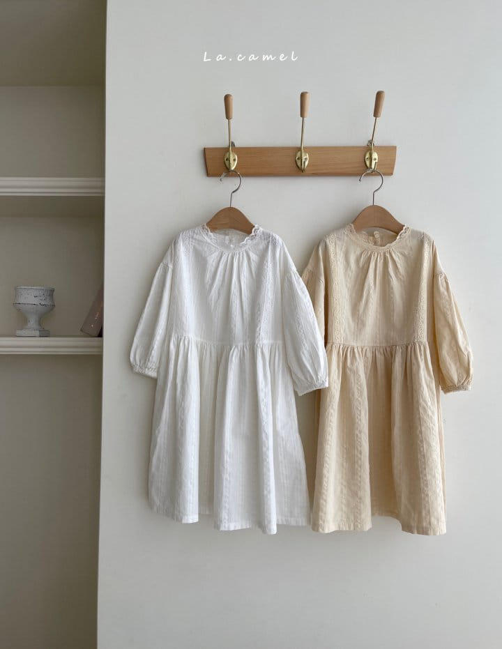 La Camel - Korean Children Fashion - #Kfashion4kids - Bloom One-Piece