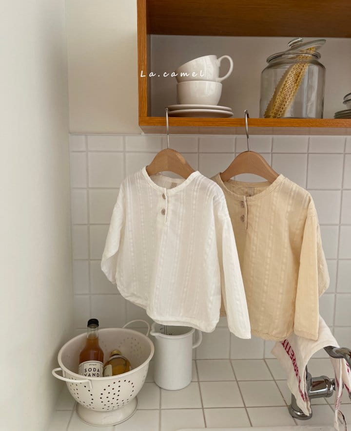 La Camel - Korean Children Fashion - #childrensboutique - Bloom Shirt