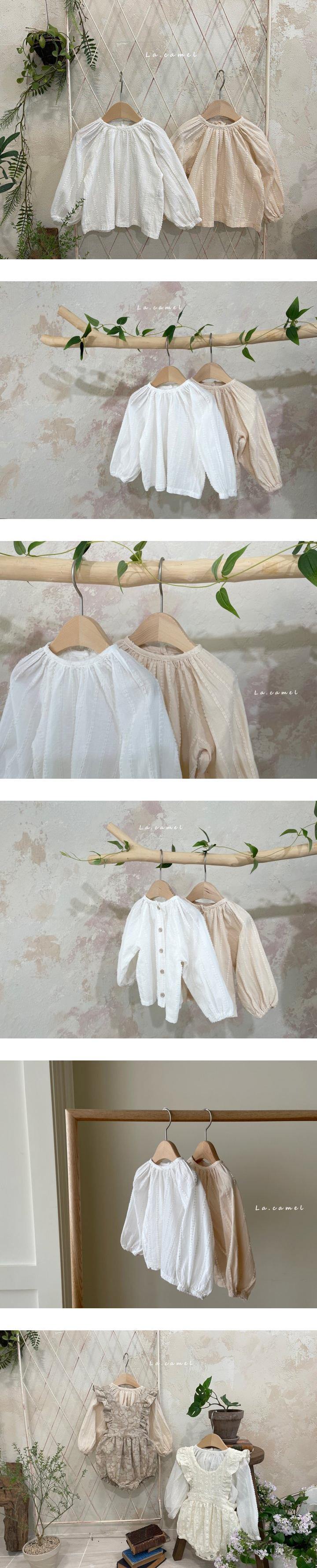 La Camel - Korean Children Fashion - #designkidswear - Molt Blouse - 3