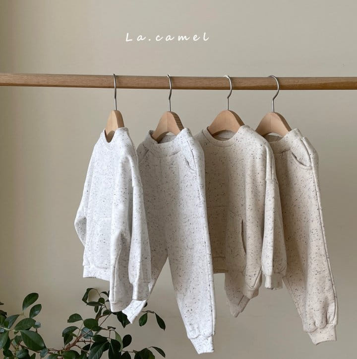 La Camel - Korean Children Fashion - #toddlerclothing - Cookies Top Bottom Set