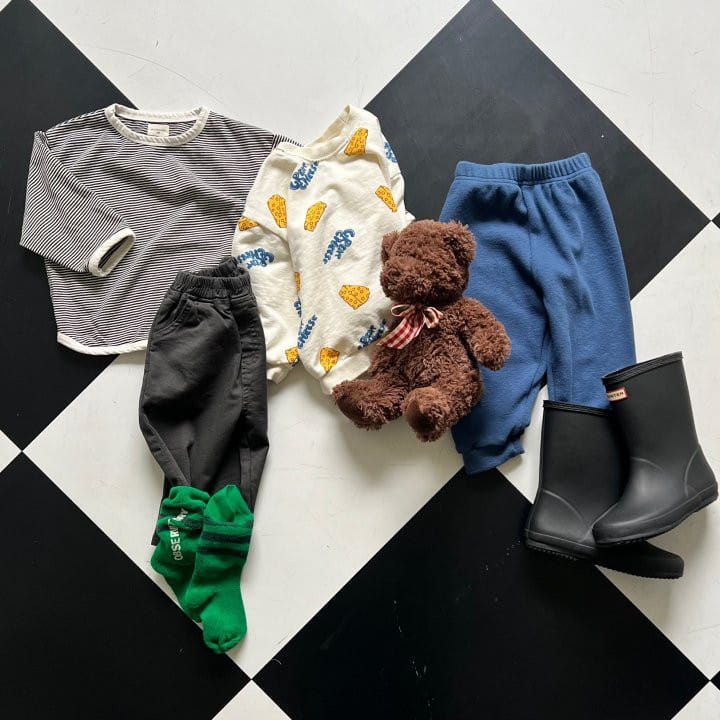 La Chouchou - Korean Children Fashion - #fashionkids - Span Baggy Pants - 5