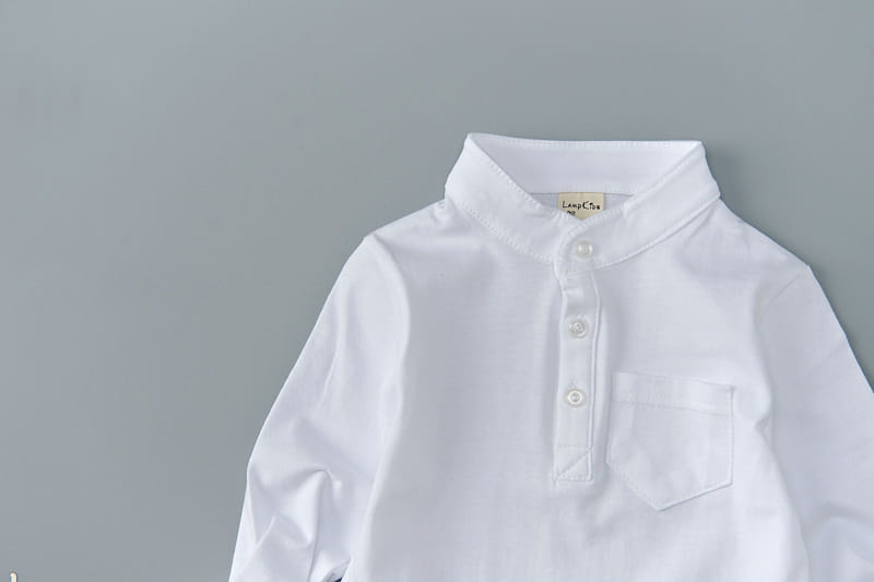 Lamp - Korean Children Fashion - #childofig - China Collar Tee - 3