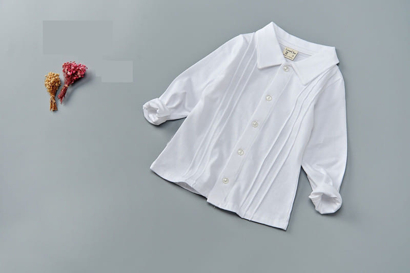 Lamp - Korean Children Fashion - #childrensboutique - Pintuck Shirt - 2
