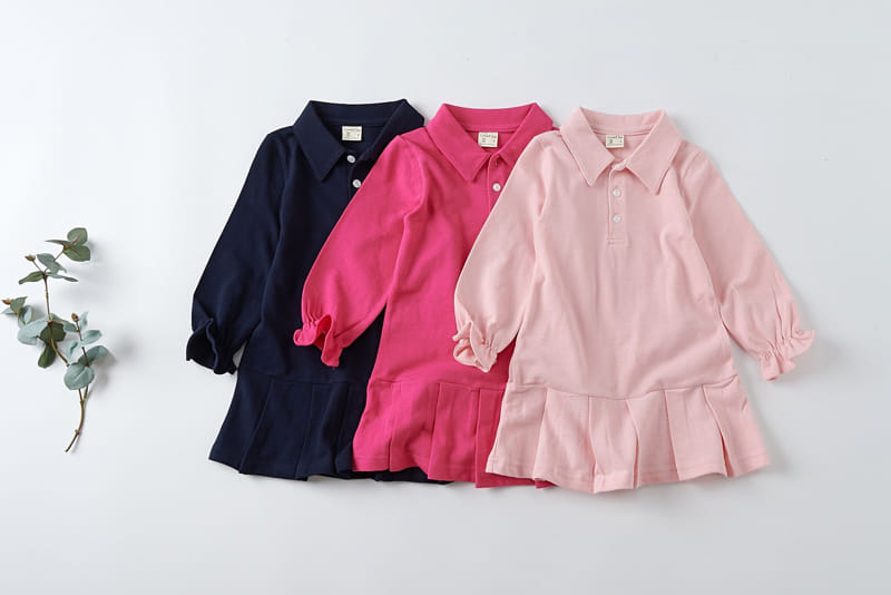Lamp - Korean Children Fashion - #fashionkids - Washing Wrinkle PK One-Piece