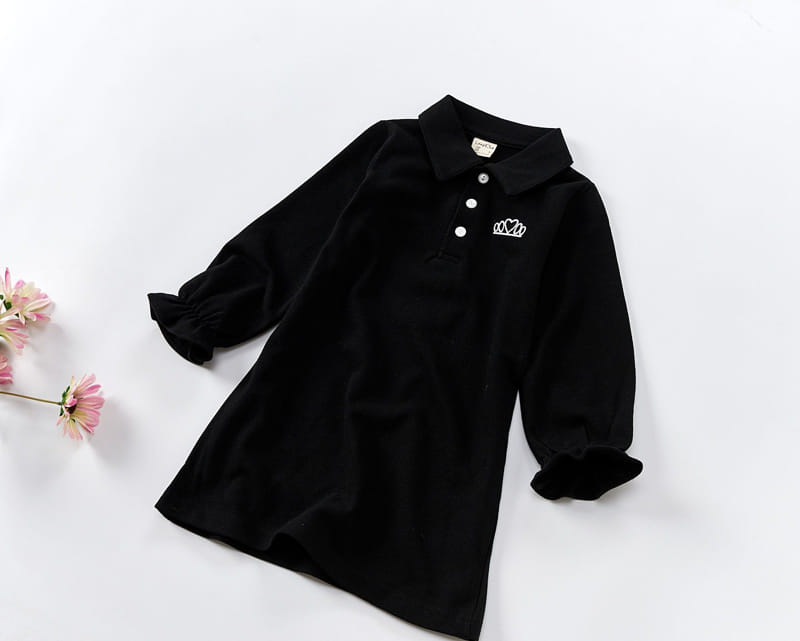 Lamp - Korean Children Fashion - #kidsshorts - Washing Crown PK One-Piece - 4