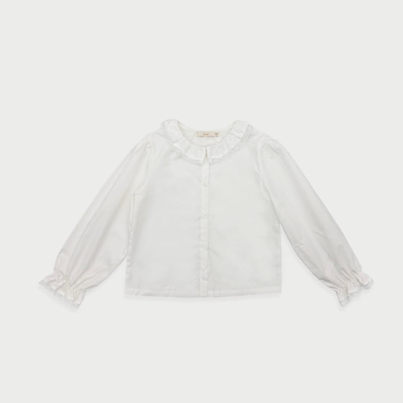 Le Bev - Korean Children Fashion - #Kfashion4kids - Lace Point Shirt