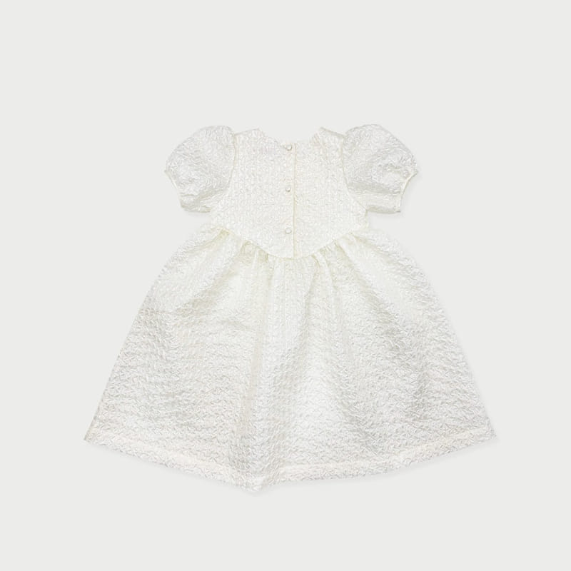 Le Bev - Korean Children Fashion - #childrensboutique - Pure Jacquard One-Piece - 8