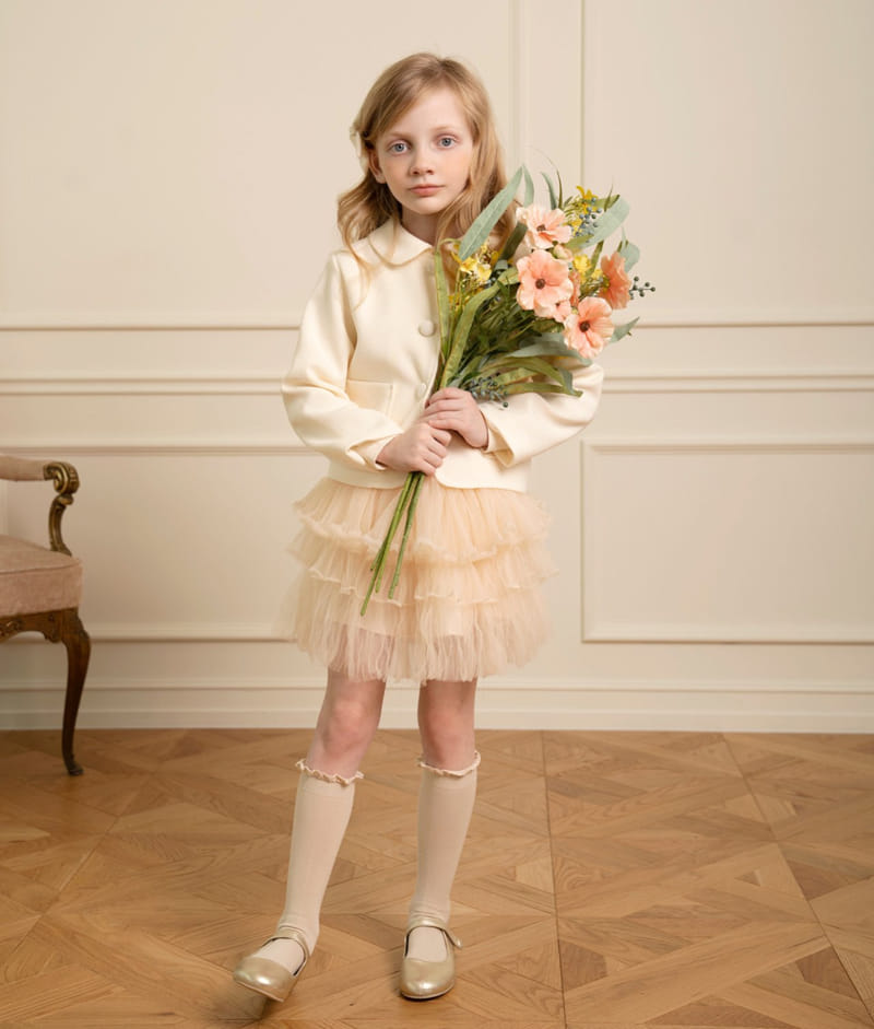 Le Bev - Korean Children Fashion - #childrensboutique - Pleated Can Can Skirt - 3