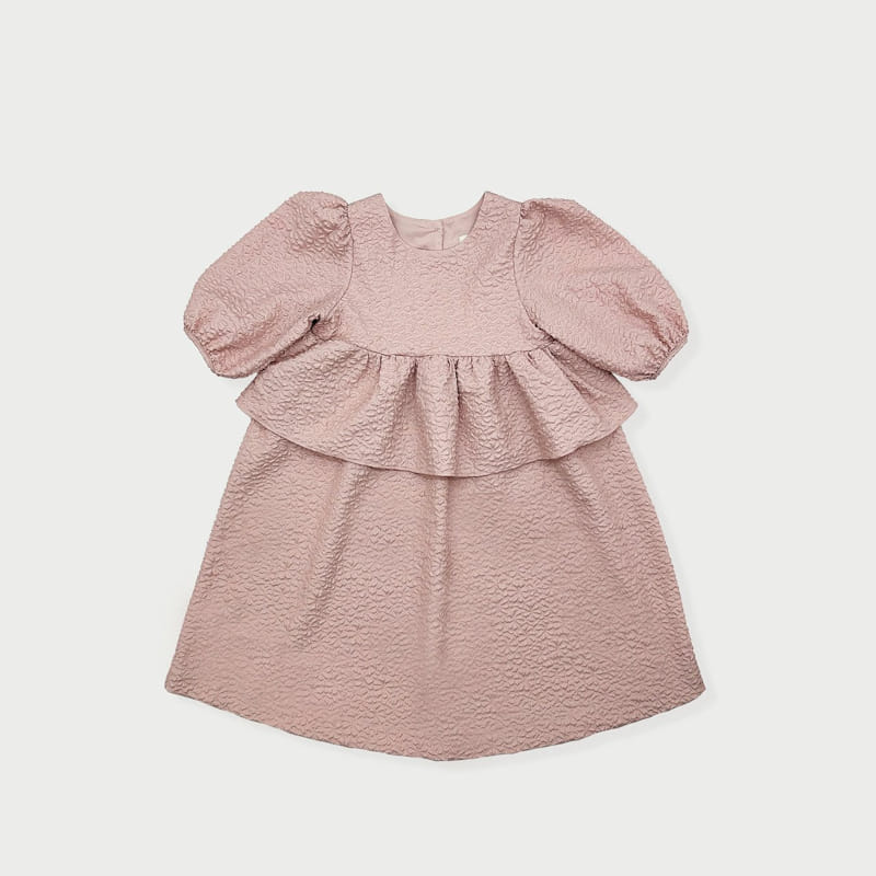 Le Bev - Korean Children Fashion - #designkidswear - Meli Jacquard One-Piece - 8