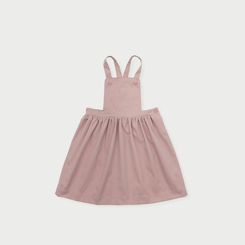 Le Bev - Korean Children Fashion - #fashionkids - Faye Suspenders One-Piece - 9