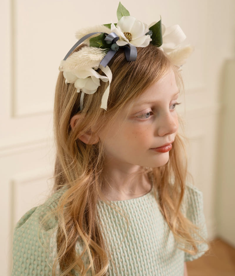 Le Bev - Korean Children Fashion - #fashionkids - Dot Jacquard One-Piece - 8