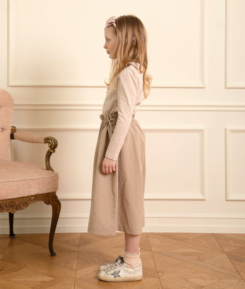 Le Bev - Korean Children Fashion - #fashionkids - Wide Ribbon Pants - 5