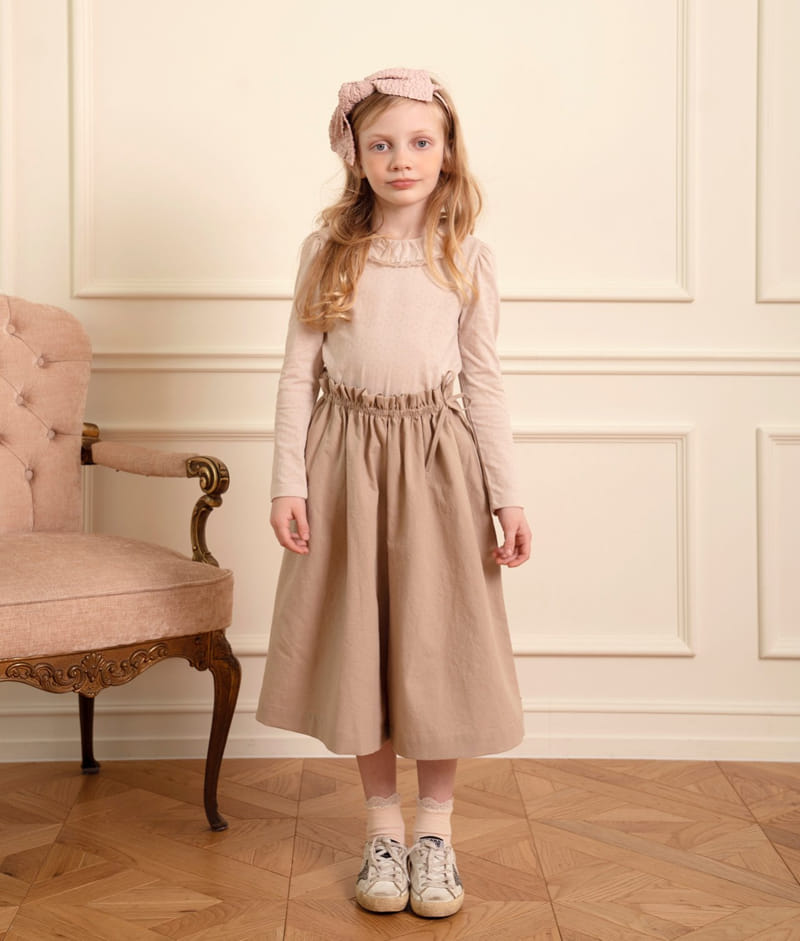 Le Bev - Korean Children Fashion - #kidsshorts - Wide Ribbon Pants - 6