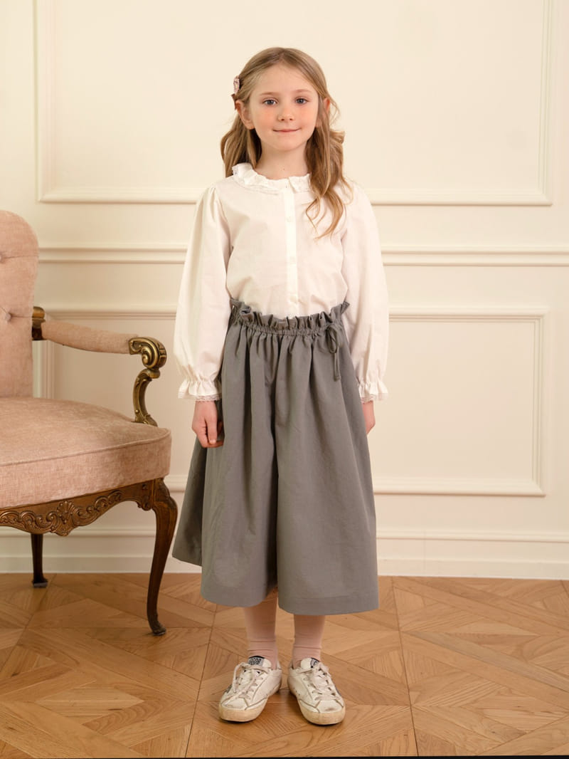 Le Bev - Korean Children Fashion - #kidzfashiontrend - Wide Ribbon Pants - 8