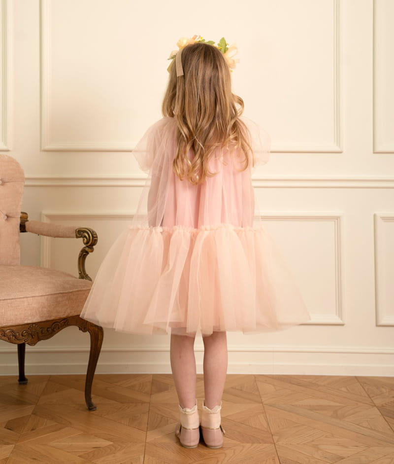 Le Bev - Korean Children Fashion - #minifashionista - Giselle Cancan One-Piece - 5
