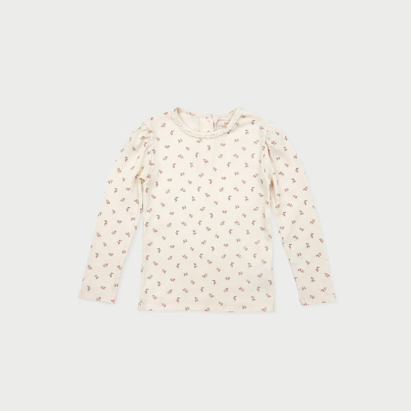 Le Bev - Korean Children Fashion - #prettylittlegirls - Floral Lace Tee - 8