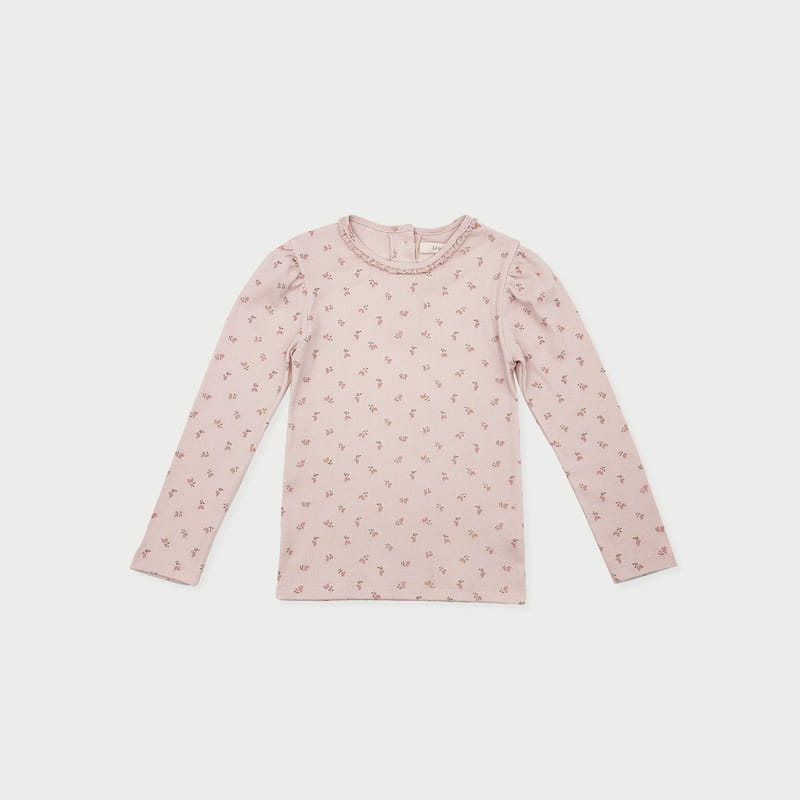 Le Bev - Korean Children Fashion - #stylishchildhood - Floral Lace Tee - 11