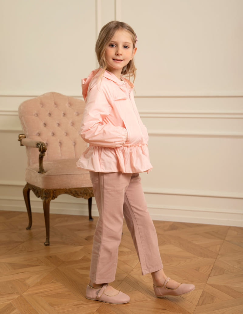 Le Bev - Korean Children Fashion - #toddlerclothing - Frill Windbreak Jacket - 4