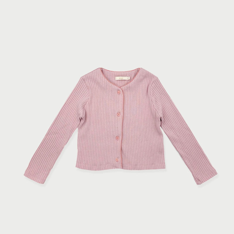 Le Bev - Korean Children Fashion - #stylishchildhood - Len Rib Cardigan - 3