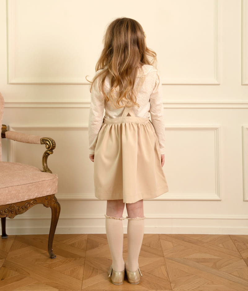 Le Bev - Korean Children Fashion - #toddlerclothing - Bella Lace Frill Tee - 8