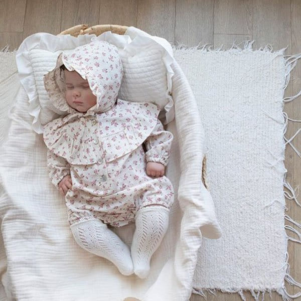 Lemonade - Korean Baby Fashion - #smilingbaby - C Flower Body Suit
