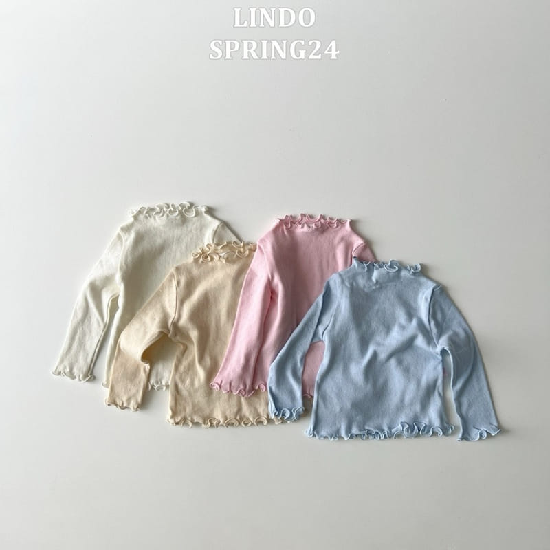 Lindo - Korean Children Fashion - #discoveringself - Eyelet Terry Tee