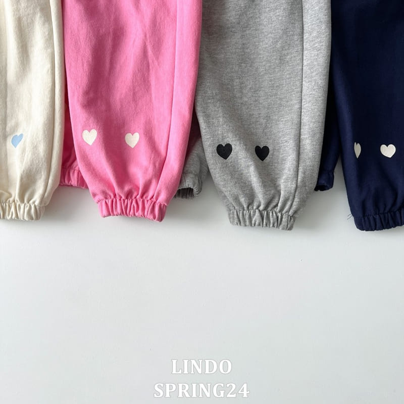 Lindo - Korean Children Fashion - #kidsstore - Love Jogger Pants - 6