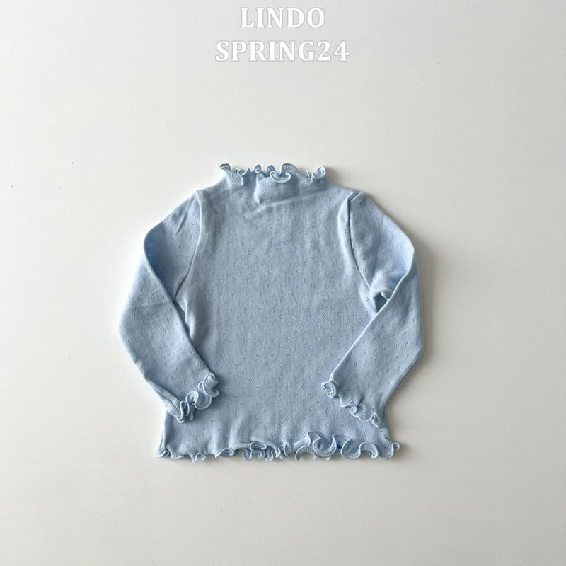 Lindo - Korean Children Fashion - #kidzfashiontrend - Eyelet Terry Tee - 5