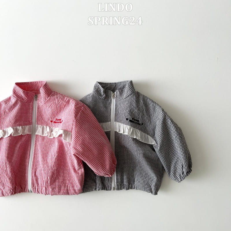 Lindo - Korean Children Fashion - #prettylittlegirls - Sweet Check Jumper - 2