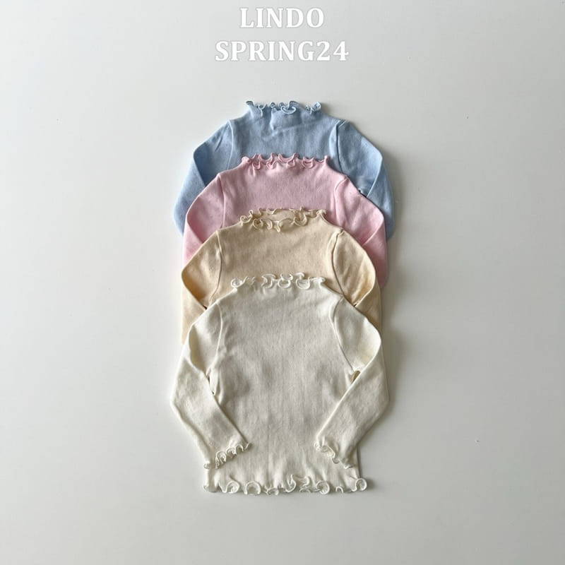 Lindo - Korean Children Fashion - #prettylittlegirls - Eyelet Terry Tee - 10
