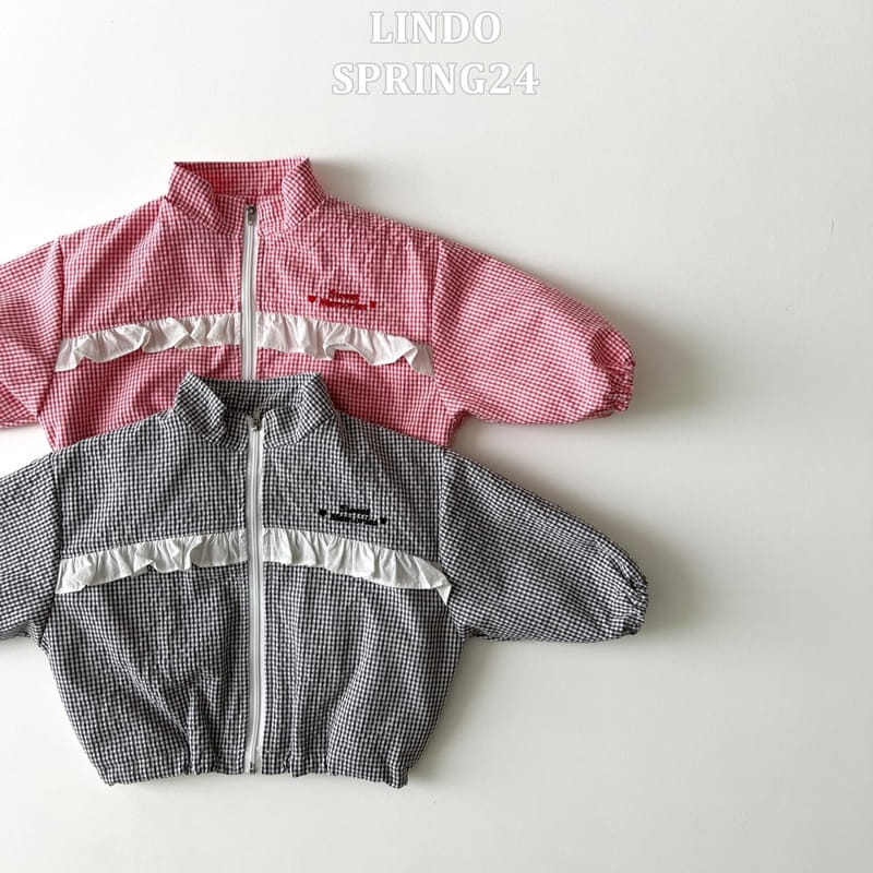 Lindo - Korean Children Fashion - #stylishchildhood - Sweet Check Jumper - 5