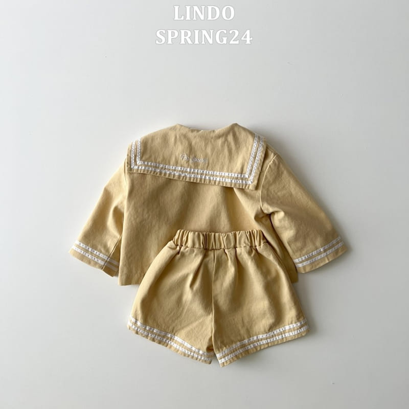 Lindo - Korean Children Fashion - #todddlerfashion - School Top Bottom Set - 6
